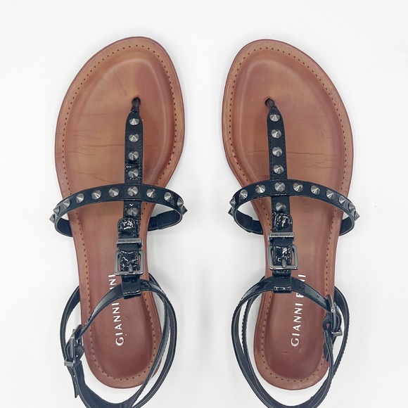 Gianni Bini Sandals in Black Size 8M - Picture 3 of 6